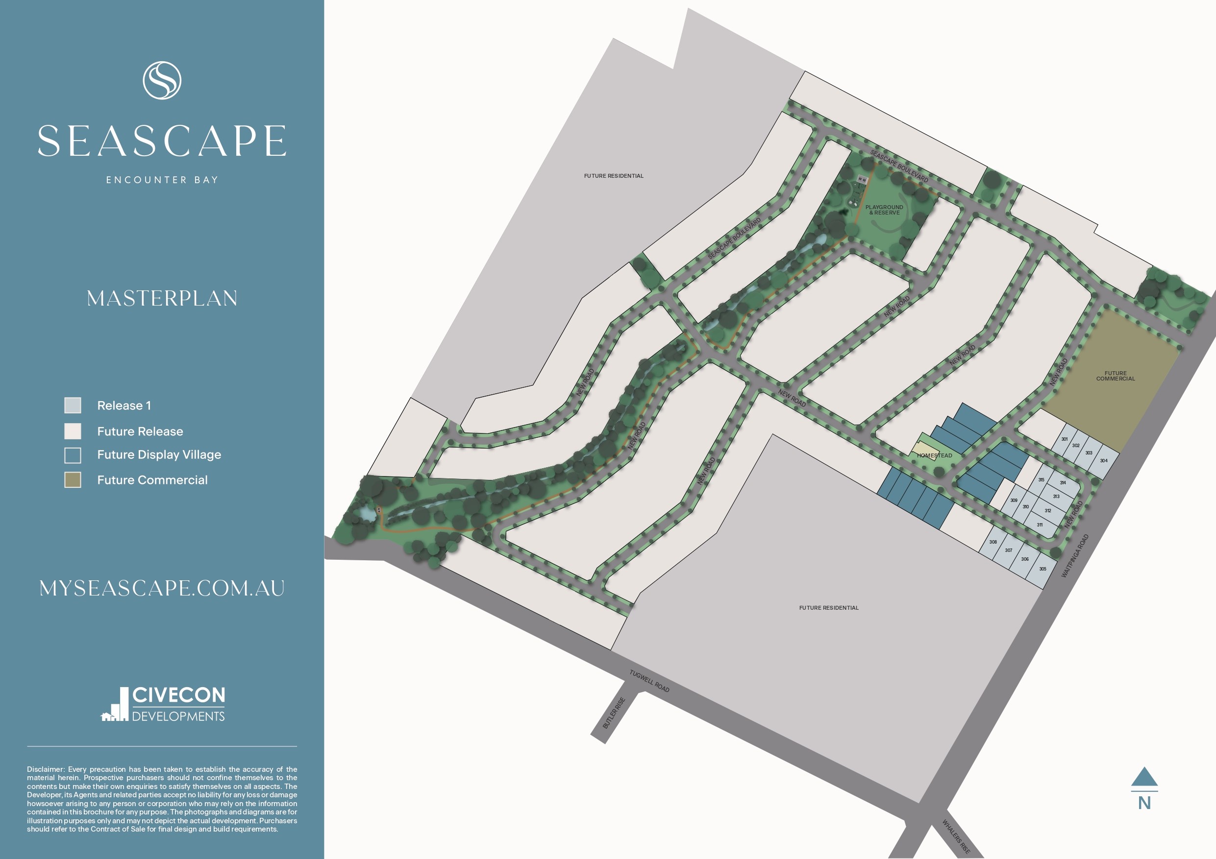 [Land for Sale] Seascape Encounter Bay Estate, Waitpinga OpenLot